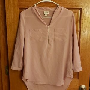 Pink blouse